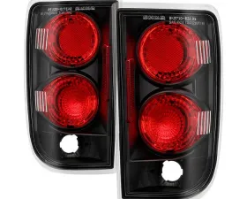 Spyder Auto Black Euro Style Taillights for Oldsmobile Bravada 1996-2001