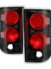Spyder Auto Black Euro Style Taillights for Oldsmobile Bravada 1996-2001                                     - ALT-YD-CB95-BK - Image 5