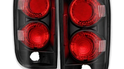 Spyder Auto Black Euro Style Taillights for Oldsmobile Bravada 1996-2001                                     - ALT-YD-CB95-BK - Image 5