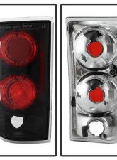 Spyder Auto Black Euro Style Taillights for Oldsmobile Bravada 1996-2001                                     - ALT-YD-CB95-BK - Image 2