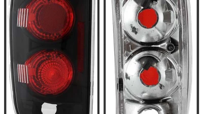 Spyder Auto Black Euro Style Taillights for Oldsmobile Bravada 1996-2001                                     - ALT-YD-CB95-BK - Image 2