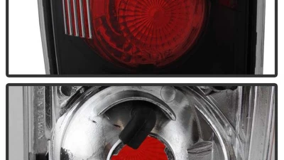 Spyder Auto Black Euro Style Taillights for Oldsmobile Bravada 1996-2001                                     - ALT-YD-CB95-BK - Image 4