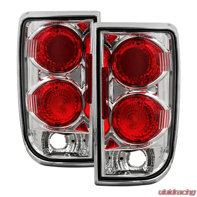 Spyder Auto Chrome Euro Style Taillights for Oldsmobile Bravada 1996-2001 - ALT-YD-CB95-C