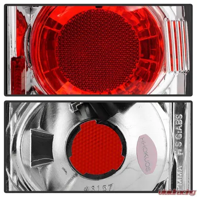 Spyder Auto Chrome Euro Style Taillights for Oldsmobile Bravada 1996-2001 - ALT-YD-CB95-C