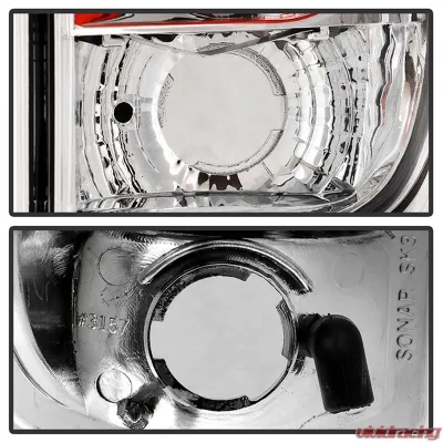 Spyder Auto Chrome Euro Style Taillights for Oldsmobile Bravada 1996-2001 - ALT-YD-CB95-C