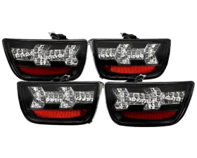 Spyder Auto LED Black Tail Lights for Chevrolet Camaro 2010-2012, ALT-YD-CCAM2010-LED-BK