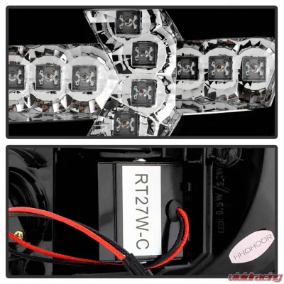 Spyder Auto LED Black Tail Lights for Chevrolet Camaro 2010-2012, ALT-YD-CCAM2010-LED-BK - ALT-YD-CCAM2010-LED-BK
