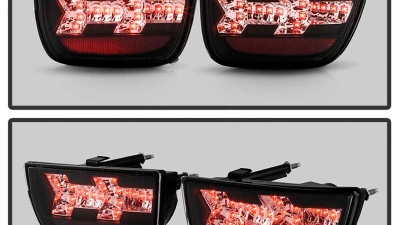 Spyder Auto LED Black Tail Lights for Chevrolet Camaro 2010-2012, ALT-YD-CCAM2010-LED-BK                                     - ALT-YD-CCAM2010-LED-BK - Image 7