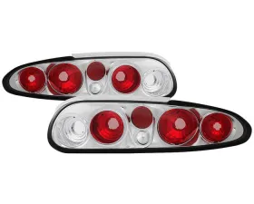 Spyder Auto Altezza Chrome Tail Lights for Chevrolet Camaro 1993-2002, Custom Fit