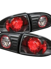 Spyder Auto Black Euro Style Taillights for Chevrolet Cavalier 1995-2002                                     - ALT-YD-CCAV95-BK - Image 6