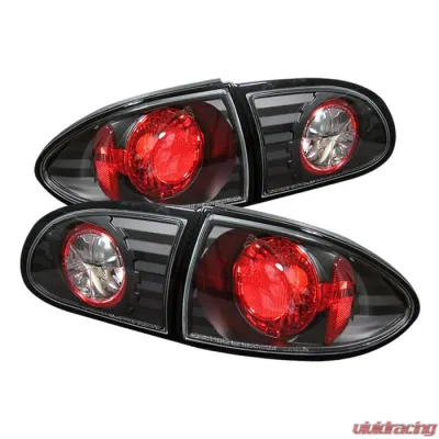 Spyder Auto Black Euro Style Taillights for Chevrolet Cavalier 1995-2002 - ALT-YD-CCAV95-BK