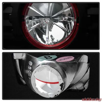 Spyder Auto Black Euro Style Taillights for Chevrolet Cavalier 1995-2002 - ALT-YD-CCAV95-BK