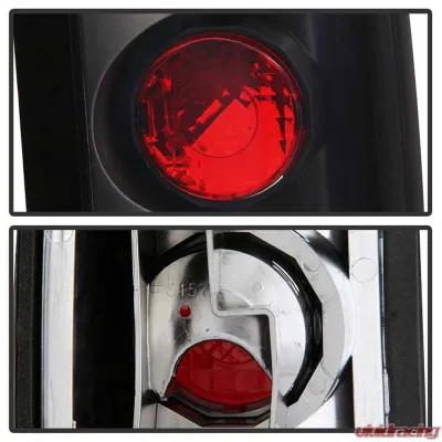 Spyder Auto Black Euro Style Taillights for 1999 GMC Yukon Denali - ALT-YD-CCK88-BK - ALT-YD-CCK88-BK