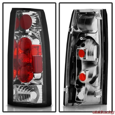 Spyder Auto Chrome Euro Style Taillights for 1999 GMC Yukon Denali, ALT-YD-CCK88-C - ALT-YD-CCK88-C
