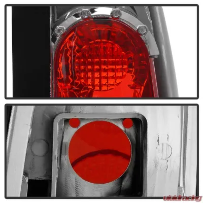 Spyder Auto Chrome Euro Style Taillights for 1999 GMC Yukon Denali, ALT-YD-CCK88-C - ALT-YD-CCK88-C
