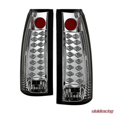 Spyder Auto Chrome LED Taillights for 1999 GMC Yukon Denali, ALT-YD-CCK88-LED-C - ALT-YD-CCK88-LED-C