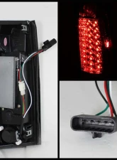 Spyder Auto Chrome LED Taillights for 1999 GMC Yukon Denali, ALT-YD-CCK88-LED-C                                     - ALT-YD-CCK88-LED-C - Image 2