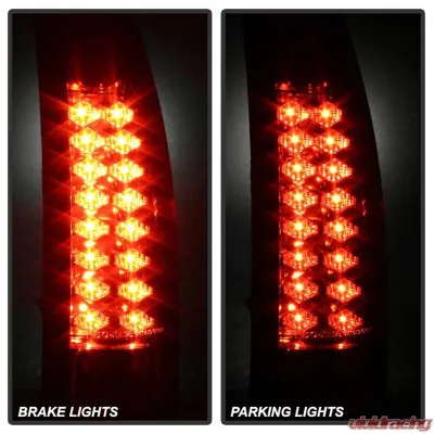 Spyder Auto Chrome LED Taillights for 1999 GMC Yukon Denali, ALT-YD-CCK88-LED-C - ALT-YD-CCK88-LED-C
