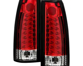 Spyder Auto Red Clear LED Taillights for 1999 GMC Yukon Denali - ALT-YD-CCK88-LED-RC