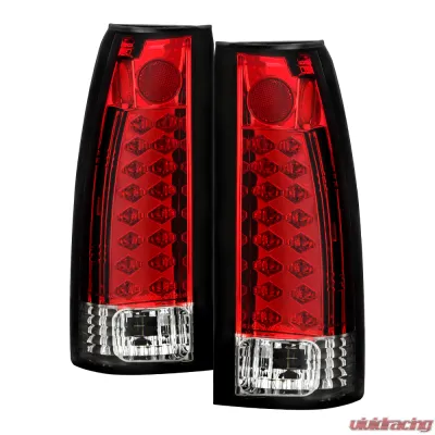 Spyder Auto Red Clear LED Taillights for 1999 GMC Yukon Denali - ALT-YD-CCK88-LED-RC - ALT-YD-CCK88-LED-RC