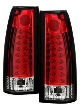 Spyder Auto Red Clear LED Taillights for 1999 GMC Yukon Denali - ALT-YD-CCK88-LED-RC                                     - ALT-YD-CCK88-LED-RC - Image 8