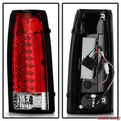 Spyder Auto Red Clear LED Taillights for 1999 GMC Yukon Denali - ALT-YD-CCK88-LED-RC - ALT-YD-CCK88-LED-RC