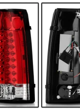 Spyder Auto Red Clear LED Taillights for 1999 GMC Yukon Denali - ALT-YD-CCK88-LED-RC                                     - ALT-YD-CCK88-LED-RC - Image 2