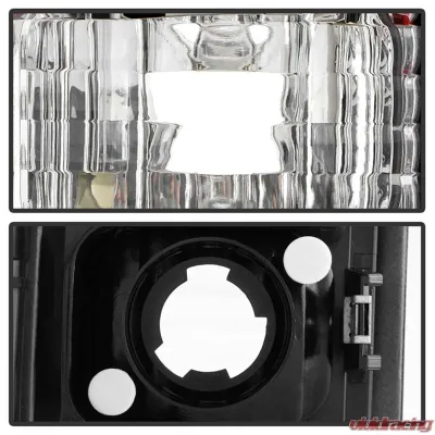 Spyder Auto Red Clear LED Taillights for 1999 GMC Yukon Denali - ALT-YD-CCK88-LED-RC - ALT-YD-CCK88-LED-RC