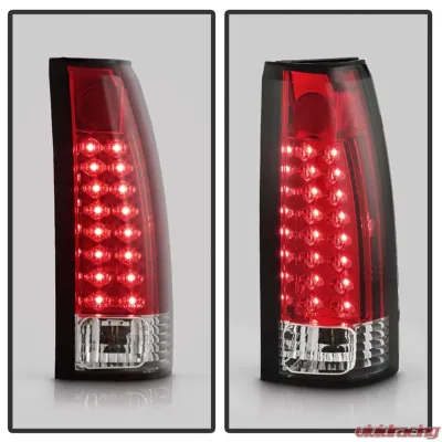 Spyder Auto Red Clear LED Taillights for 1999 GMC Yukon Denali - ALT-YD-CCK88-LED-RC - ALT-YD-CCK88-LED-RC