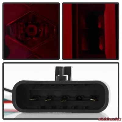 Spyder Auto Red Smoke LED Taillights for 1999 GMC Yukon Denali, ALT-YD-CCK88-LED-RS - ALT-YD-CCK88-LED-RS