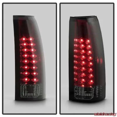 Spyder Auto Red Smoke LED Taillights for 1999 GMC Yukon Denali, ALT-YD-CCK88-LED-RS - ALT-YD-CCK88-LED-RS