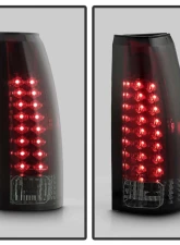 Spyder Auto Red Smoke LED Taillights for 1999 GMC Yukon Denali, ALT-YD-CCK88-LED-RS                                     - ALT-YD-CCK88-LED-RS - Image 7