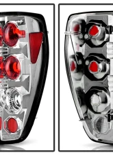 Spyder Auto Altezza Chrome Tail Lights for Chevrolet Colorado 2004-2010                                     - ALT-YD-CCO04-C - Image 2