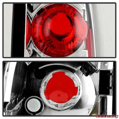 Spyder Auto Altezza Chrome Tail Lights for Chevrolet Colorado 2004-2010 - ALT-YD-CCO04-C