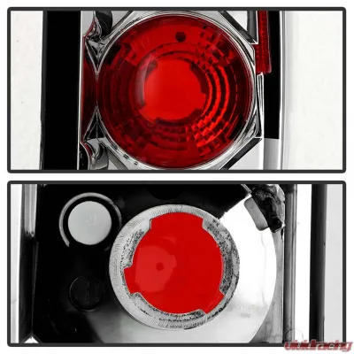 Spyder Auto Altezza Chrome Tail Lights for Chevrolet Colorado 2004-2010 - ALT-YD-CCO04-C