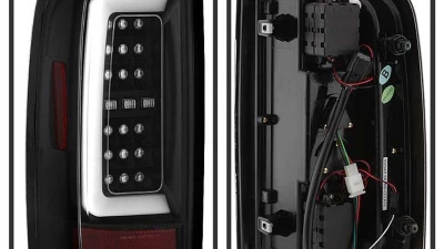 Spyder Auto LED Tail Lights Black for Chevrolet Colorado | GMC Canyon 2015-2019                                     - ALT-YD-CCO15-LED-BK - Image 2