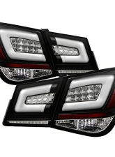 Spyder Auto Black LED Taillights with Light Bar for Chevrolet Cruze 2011-2014                                     - ALT-YD-CCRZ11-LBLED-BK - Image 12