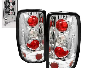 Spyder Auto Barn Door Altezza Chrome Tail Lights for GMC Denali 2000-2006