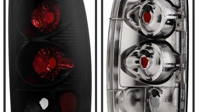 Spyder Auto Black Smoke Euro Style Taillights for 2001-2006 GMC Yukon Denali XL                                     - ALT-YD-CD00-BSM - Image 2