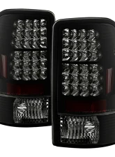 Spyder Auto Black Smoke LED Taillights for 2001-2006 GMC Yukon Denali XL Lift Gate                                     - ALT-YD-CD00-LED-BSM - Image 10