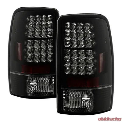 Spyder Auto Black Smoke LED Taillights for 2001-2006 GMC Yukon Denali XL Lift Gate - ALT-YD-CD00-LED-BSM