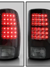 Spyder Auto Black Smoke LED Taillights for 2001-2006 GMC Yukon Denali XL Lift Gate                                     - ALT-YD-CD00-LED-BSM - Image 7
