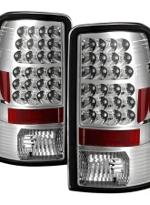 Spyder Auto Lift Gate Style LED Chrome Tail Lights for GMC Yukon & XL 2000-2006, Denali 2001-2006                                     - ALT-YD-CD00-LED-C - Image 10