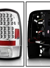 Spyder Auto Lift Gate Style LED Chrome Tail Lights for GMC Yukon & XL 2000-2006, Denali 2001-2006                                     - ALT-YD-CD00-LED-C - Image 2