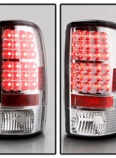 Spyder Auto Lift Gate Style LED Chrome Tail Lights for GMC Yukon & XL 2000-2006, Denali 2001-2006                                     - ALT-YD-CD00-LED-C - Image 7