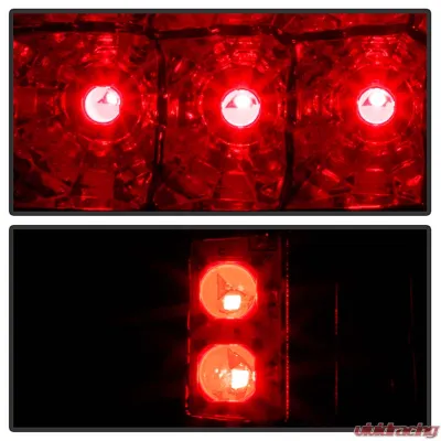 Spyder Auto Lift Gate Style LED Chrome Tail Lights for GMC Yukon & XL 2000-2006, Denali 2001-2006 - ALT-YD-CD00-LED-C