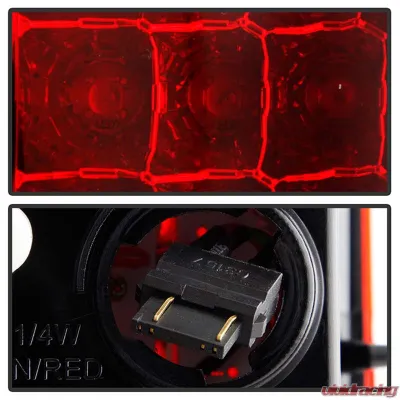 Spyder Auto LED Tail Lights for GMC Yukon & XL 2000-2006, Denali XL 2001-2006, Red/Clear - ALT-YD-CD00-LED-RC
