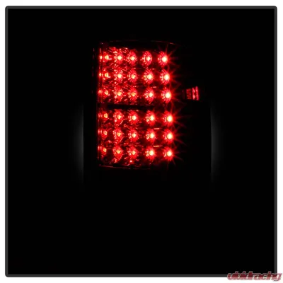 Spyder Auto LED Tail Lights for GMC Yukon & XL 2000-2006, Denali XL 2001-2006, Red/Clear - ALT-YD-CD00-LED-RC