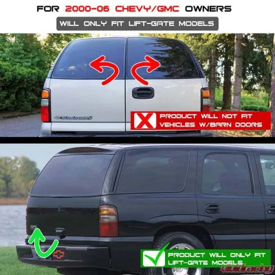 Spyder Auto Smoke Euro Style Taillights for GMC Yukon Denali XL 2001-2006 Lift Gate - ALT-YD-CD00-SM