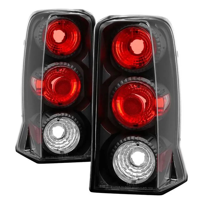 Spyder Auto Altezza Black Tail Lights Cadillac Escalade Suv Not Ext 2002-2006 - ALT-YD-CE02-BK